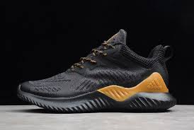 Adidas Black And Yellow Running Shoes Adidas Alphabounce Beyond M Black Yellow Running Shoes B43685 Running Shoes For Men New Adidas Shoes Adidas