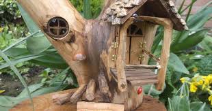 Pixie Porch Outdoor Ready Pixie House With Solar Powered Led Lights Timber Wonderland Wooden Fairy Ho Fairy Garden Doors Fairy Houses Fairy Garden Gnomes