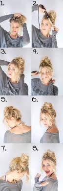 You may love your long hairstyles but long hair can be burden when it comes to summer heat. Messy Bun Step By Step Instructions 20 Amazing Step By Step Bun Hairstyles Planet Of Women Healt Hair Styles Bun Hairstyles For Long Hair Long Hair Styles