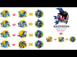 Breeding monsters is the key to beating this game; How To Breed Razfeesh Monster In Monster Legends Breed All Epic Monsters Youtube