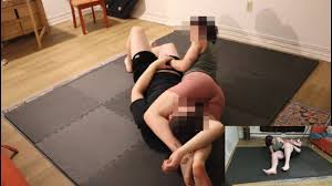 Mixed Wrestling Ballbusting Part 1