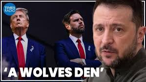 Trump caught Zelensky in 'a wolves den'