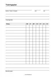 Trainingsplan für 10km laufen und schaffen. Trainingsplan Word Word Vorlage Zum Herunterladen