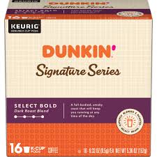 Signature select, signature farms, signature care™. Dunkin Signature Series Select Bold K Cup Pods 16 Count 3 3 Ounce Walmart Com Walmart Com