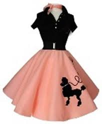Nothing Said The Fifties More Than A Teenaged Girl S Poodle Skirt Fashion Poodle Skirt Vintage Dresses