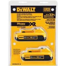 | dewalt dcl040 20v pivoting led flashlight with 2.0 ah battery and charger. Dewalt Xr 20 Volt Max 2 Pack 2 Amp Hour Lithium Power Tool Battery Lowes Com Power Tool Batteries Lithium Ion Batteries Dewalt