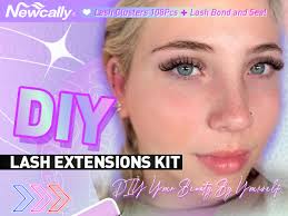 Amazon.com: Newcally Lash Extension Kit Cluster Lashes Kit 108 Pcs, Cluster  Lash Bond and Seal DIY Eyelash Extensions Kit at Home Individual Lashes C D  Curl Natural 8-16mm Lashes Clusters Set :