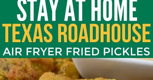 Air Fryer Fried Pickles Texas Road House Copy Cat Recipe Air Fryer Recipes Healthy Air Fryer Recipes Snacks Air Fryer Recipes Low Carb