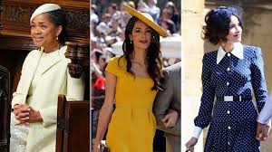 Amal clooney's royal wedding dress is finally available, and it's named after her. Royal Wedding Who Wore What On Harry And Meghan S Big Day Bbc News
