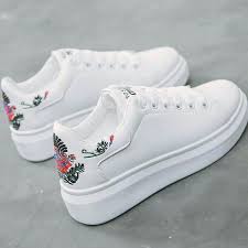 1 You As Kpop Idol Womens Sneakers Girls Shoes White Sneakers
