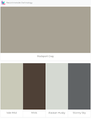 5 of the best website color scheme. Rockport Gray Vale Mist Mink Alaskan Husky Stormy Sky Paint Colors Benjamin Moore Benjamin Moore Colors Man Cave Paint Colors