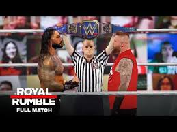 Wwe royal rumble (2021) card, start time, how to watch. Full Match 2021 Roman Reigns Vs Kevin Owens Universal Championship Royal Rumble 2021 Youtube