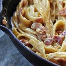 Creamy Dreamy Bacon Carbonara Recipe Chicken And Bacon Carbonara Creamy Bacon Carbonara Bacon Carbonara