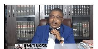 May 31, 2021 · a supporter of indigenous people of biafra (ipob) leader nnamdi kanu holds a biafra flag during a rally in support of kanu, who is expected to appear at a magistrate court in abuja, nigeria. Kanu S Lawyer Ejiofor Biafra Separatist Leader Will Be Denied Fair Hearing By Nigeria Arise News