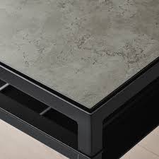 Nyboda Side Table W Reversible Table Top Dark Gray Concrete Effect Black 15 3 4x15 3 4x23 5 8 Ikea Wood Console Table Ikea Side Table Side Table Wood