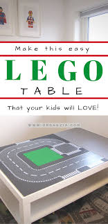 Lego Table Make Your Own Diy Lego Table Simple Ikea Hack Lego Table Diy Lego Table Ikea Hack