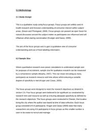 Example of discussion in research paper. 34 3 0 Methodology 3 1 Study Design This Is A Qualitative Study Using Focus Groups Focus Groups Are Widely Used In Health Resea