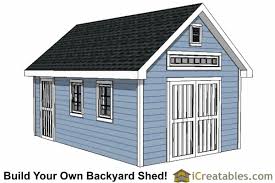 Silver butte cabin • 20x30; 12x16 Traditional Victorian Backyard Shed Plans Icreatables Com