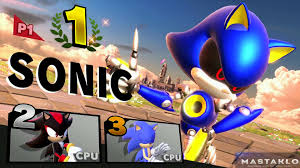 You can go on to beat metal sonic at death egg's eye and robotnik/eggman at death egg's hangar . Metal Sonic Super Smash Bros Ultimate Mods