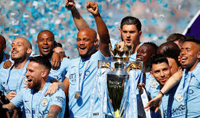 We will lift the trophy with 10,000 people i think. Manchester City Superstars Lift Premier League Trophy Best Snaps Of Wild Celebrations Football Sport Express Co Uk