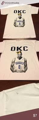 Nwot Okc Westbrook T Shirt Minor Stain Shirts Things To Sell Cotton Shirt