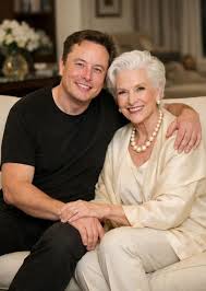 Elon Musk loves his mother.