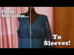 This is a great variation for anyone who lives in a hot climate like me! How To Add A Sleeve To A Sleeveless Dress Google Search Add Sleeves Altering Clothes Sleeves