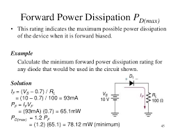 Nov 18, 2018 · calculate power by multiplying the voltage and current. Diode Power Dissipation Calculator