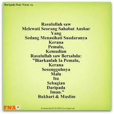 Jika seseorang telah meninggalkan rasa 3. Hadith In Malay Hadith Iman Person