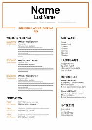 Use the following resume templates to customize your internship resume. Resume Template For Internship Customize In Word Free Cv