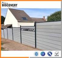 ODM/OEM/Customized 3D Embossing Crack-Resistant Waterproof 6 FT. X 6 FT.  Wood Plastic Composite WPC Garden Fencing Wall