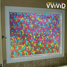 Great for all windows, including showers, bathroom, cabinets, etc. Modern Frosted Stained Glass Decorative Window Glass Privacy Film Diy Removable Vvividviny Stained Glass Window Film Modern Window Film Decorative Window Film