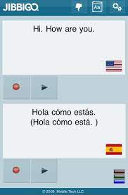 See authoritative translations of traductor de inglés a español gratis in english with example sentences and audio pronunciations. Jibbigo Traductor Ingles Espanol Para El Iphone Islabit