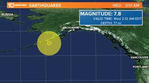 The october 2020 simeonof or shumagin earthquake had a magnitude 7.6 earthquake and struck 97 km south southeast from the city of sand point, alaska. Alaska Earthquake Registers In Connecticut Fox61 Com