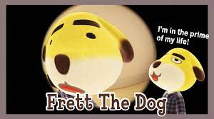 Frett The Dog New Cranky Villager Animal Crossing New Horizons ACNH -  YouTube