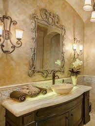 Powder Room Tuscan Bathroom French Country Bathroom Country Bathroom Designs