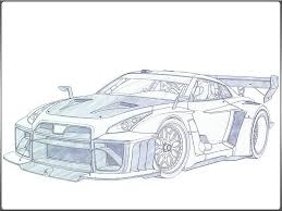 Sports cars always draw attention when in public, whether they be standing in the street or in motion. Cool Car Drawings In Pencil Novocom Top