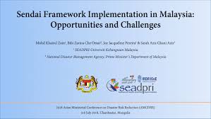 Minister in the prime minister's department datuk seri shahidan kassim said that under the agency, small units would be deployed at the community. Pdf Sendai Framework Implementation In Malaysia Opportunities And Challenges