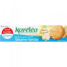 Biscuit Sesame Vanille Sans Sucres Karelea