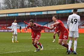 The scorer of crawley's first goal in their shock defeat of leeds has drawn inspiration from being released by tottenham in 2018 after serious injuries which threatened his playing career. Crawley Town Knocks Leeds United Out Of Fa Cup