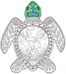 Download and print these adult coloring pages turtle coloring pages for free. Sea Turtles Easy Turtle Mandala Coloring Pages Novocom Top