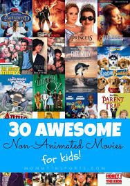 Walt disney animation studios is an american animation studio headquartered in burbank, california. 30 Awesome Non Animated Movies For Kids Kristen Hewitt Animated Movies For Kids Kid Movies Animated Movies