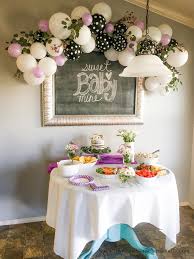 Add a dash of green bamboo shoots as a cake topper. Black White Purple Baby Shower Decorations My Name Is Snickerdoodle 2 My Name Is Snickerdoodle