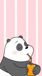 Panda struggles in art class until he receives some help from his friend charlie in this clip from the episode, panda's art.cn games. We Bare Bears Pink Wallpapers Top Free We Bare Bears Pink Backgrounds Wallpaperaccess