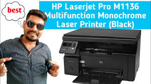 It is full software solution for your printer. Hp Laserjet M1136 Mfp Installation And Unboxing Youtube