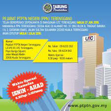 Pejabat tanah dan daerah raub 68 km. Ptptn On Twitter Terkini Pejabat Ptptn Negeri Terengganu Telah Beroperasi Sepenuhnya Di Bangunan Utc Terengganu Mulai 27 Jun 2016
