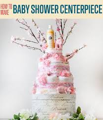 You could use a diaper cake as a baby shower centerpiece, a beautiful baby shower. Diy Baby Shower Ideas Diy Projects Craft Ideas How To S For Home Decor With Videos
