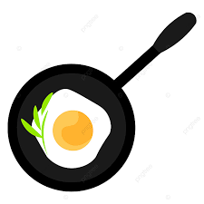 Koleksi gambar film kartun keluarga somat. Gambar Kuali Hitam Dengan Vektor Ilustrasi Telur Goreng Pada Latar Belakang Putih Telur Makanan Pan Png Dan Vektor Untuk Muat Turun Percuma