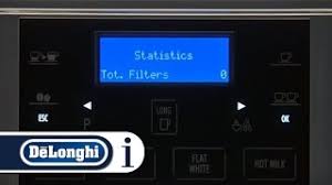 Delonghi coffee machine prima donna xstd mbti assessment. How To View Statistics Of Your De Longhi Primadonna Avant Esam 6750 Coffee Machine Youtube