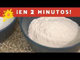 Como Hacer Harina De Arroz Para Pan Y Pasteles Sin Gluten Super Facil Harina De Arroz Arroz Harina